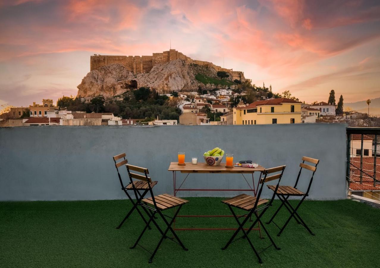 Plaka Apartment With Terrace View เอเธนส์ ภายนอก รูปภาพ